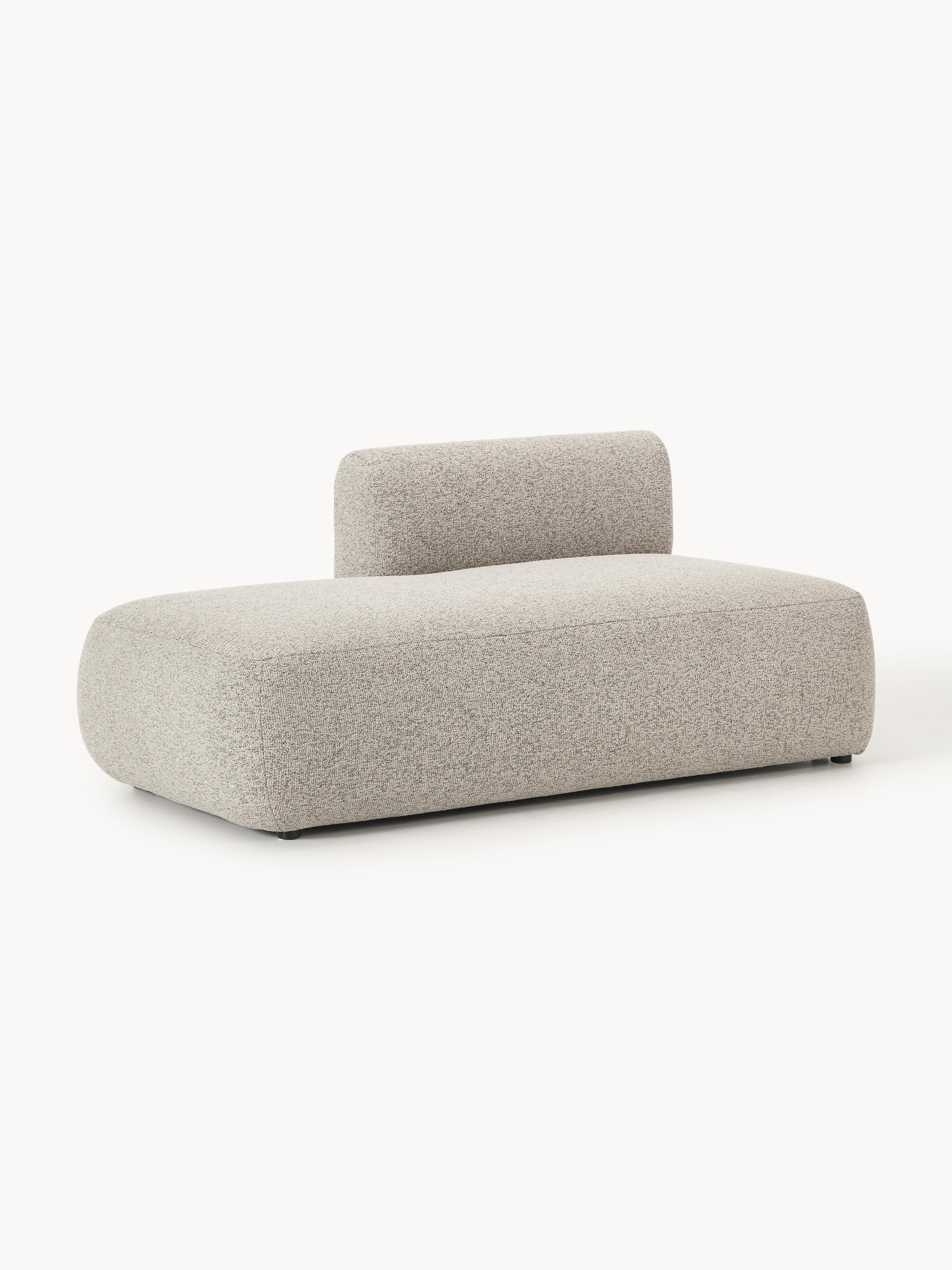 Sovia Chaise Module in Bouclé