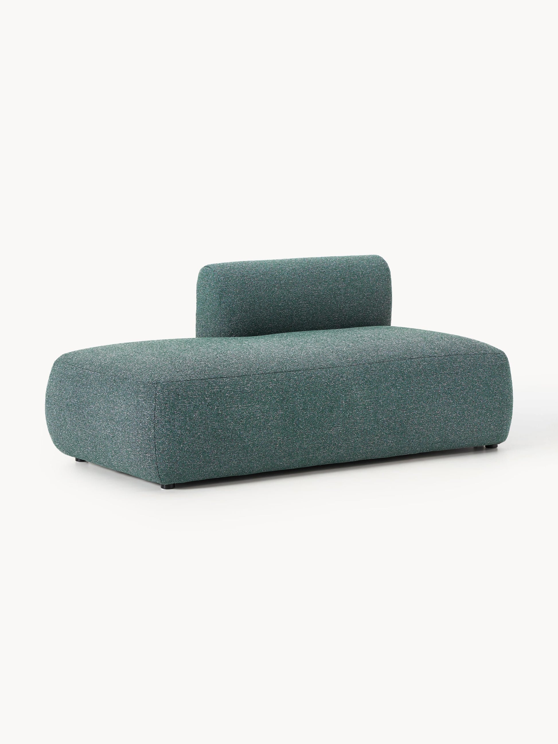 Sovia Chaise Module in Bouclé