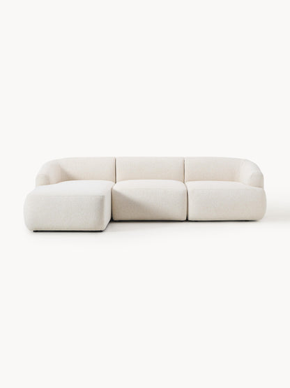 Sovia Modular Bouclé Corner Sofa (3-Seater)