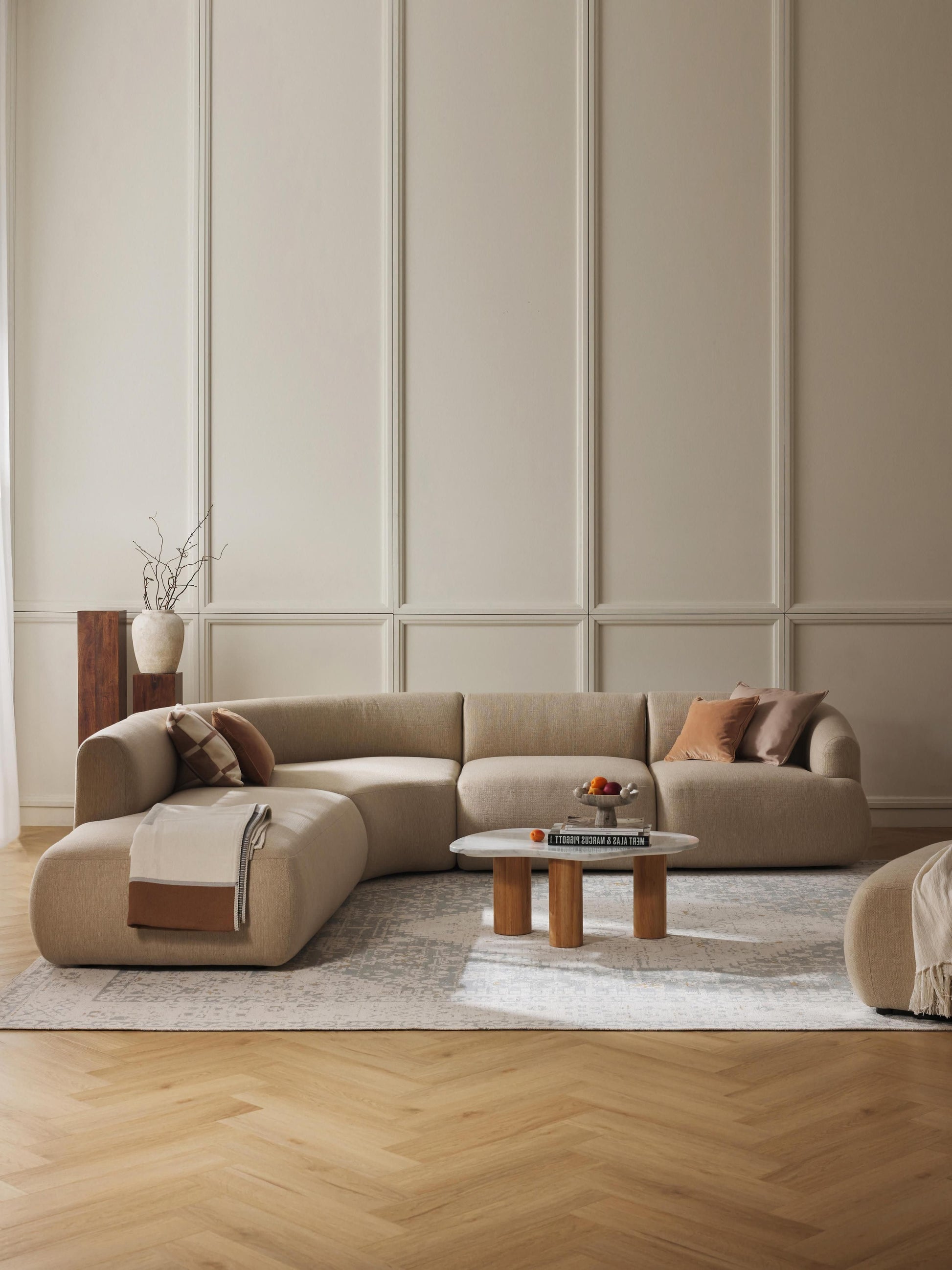 Sovia Modular Corner Sofa (4-Seater)