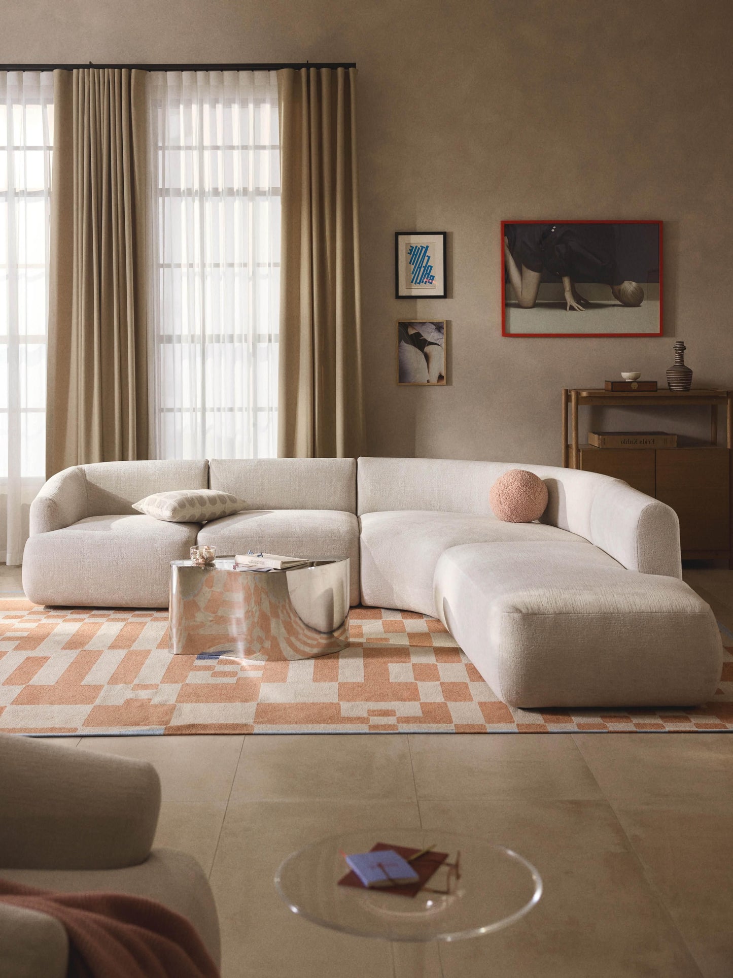 Sovia Modular Corner Sofa (4-Seater)