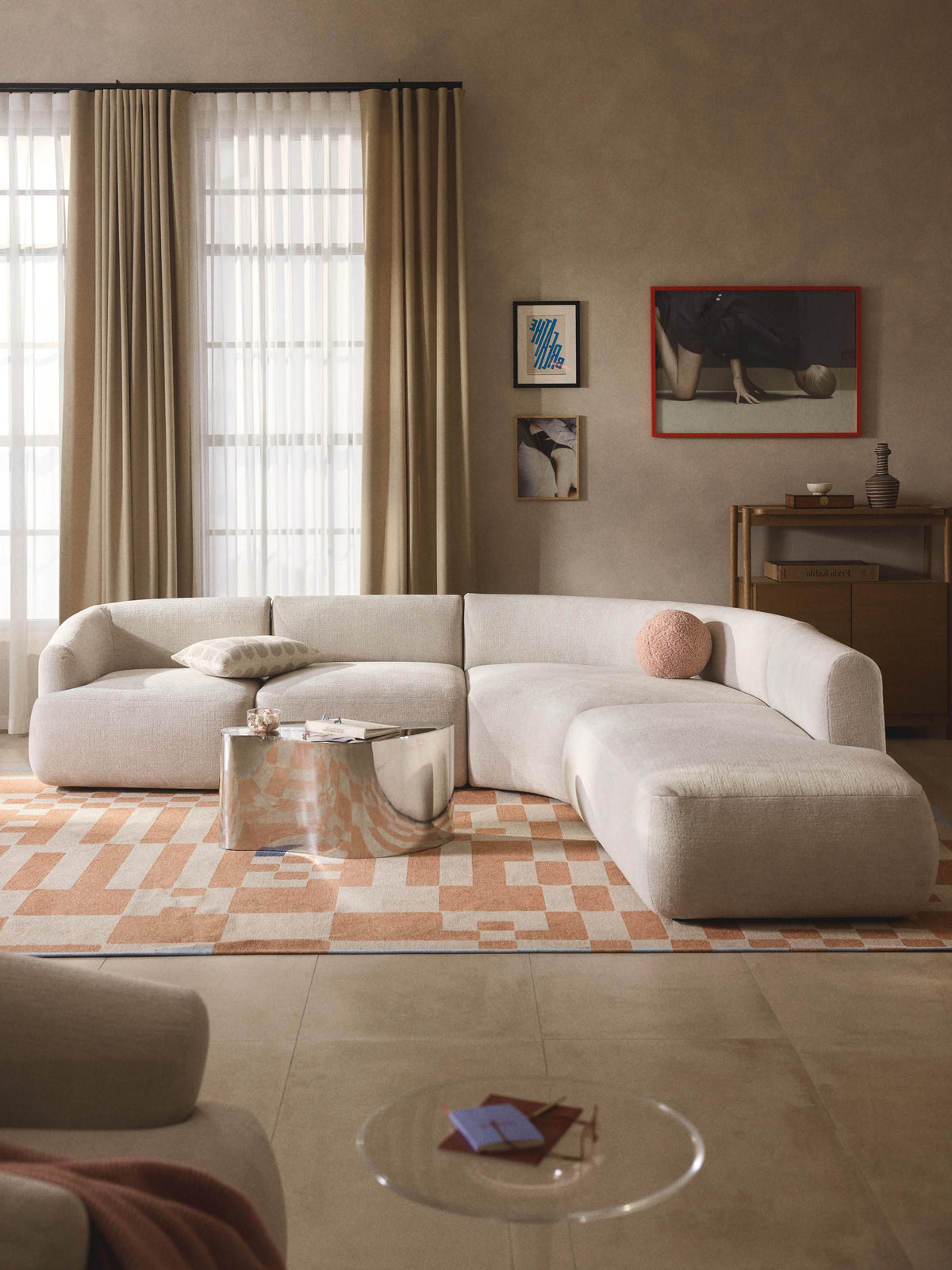 Sovia Modular Corner Sofa (4-Seater)