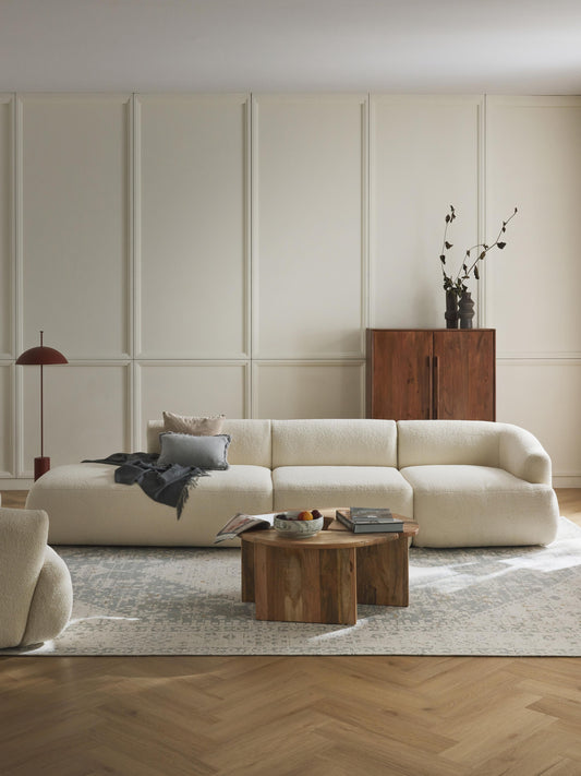 Sovia Modular Teddy Ottoman (3-Seater)