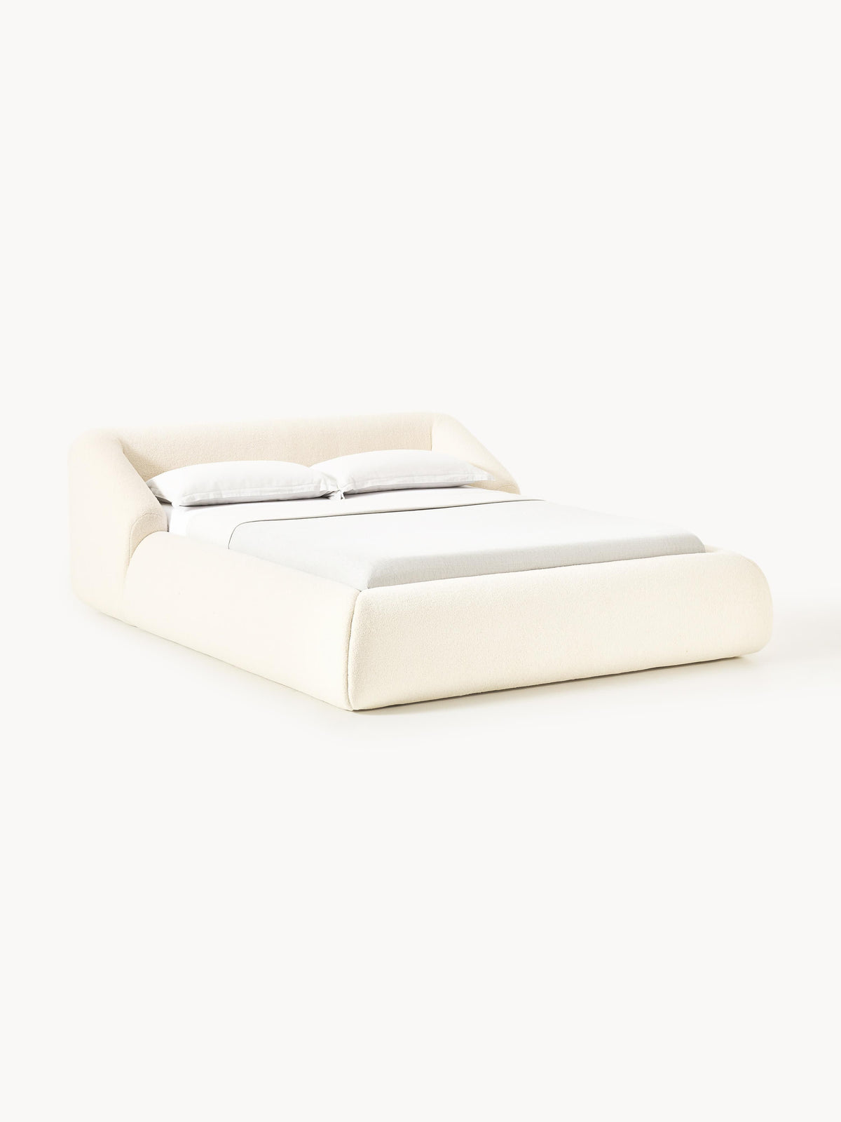 Sovia Upholstered Bed in Teddy