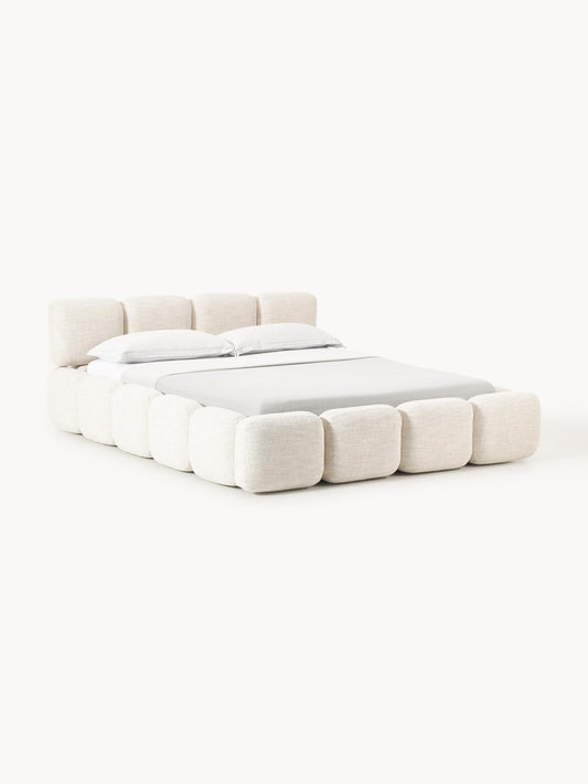 Taylora Bouclé Upholstered Bed
