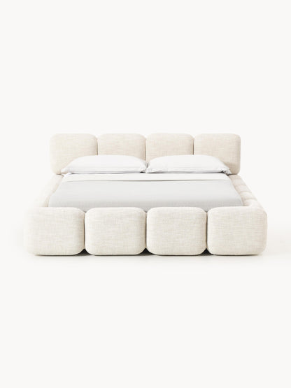 Taylora Bouclé Upholstered Bed