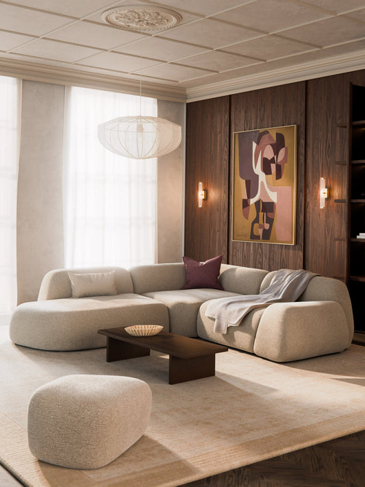 Wolna 4-Seater Modular Corner Sofa with Chaise Longue