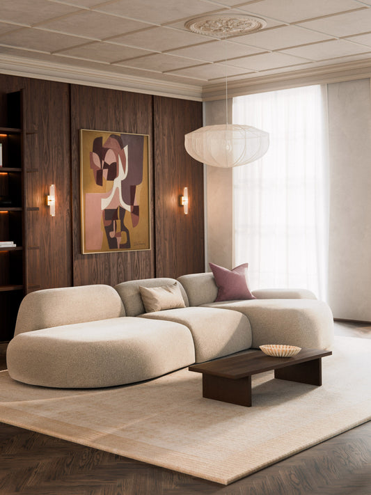 Wolna 4-Seater Modular Corner Sofa with Chaise Longue