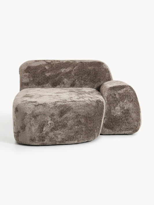 Wolna Chaise in Teddy Bouclé