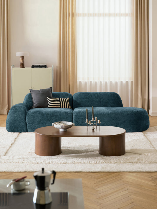 Wolna Chaise in Teddy Bouclé