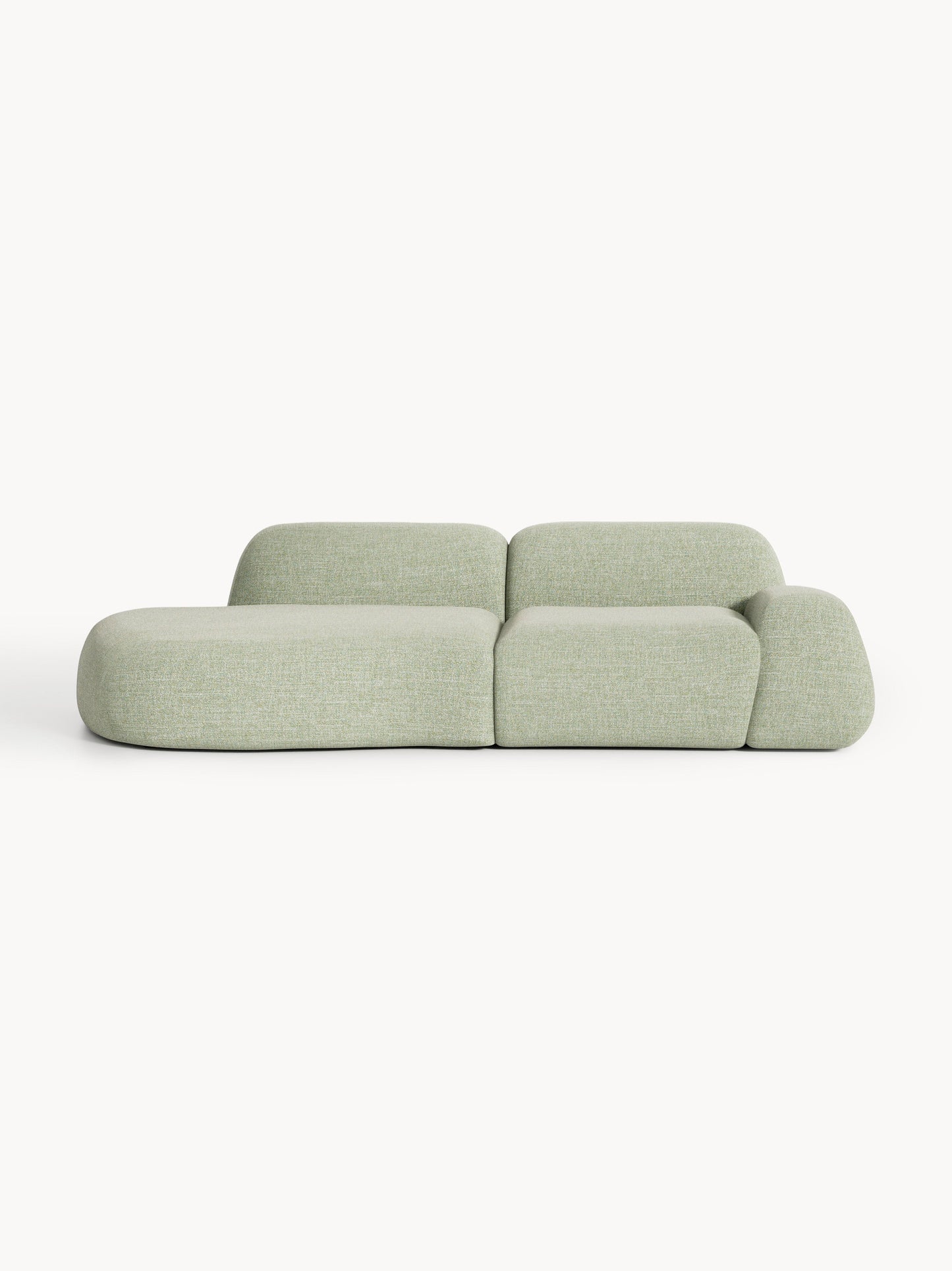 Wolna Modular Bouclé Chaise (3-Seater)