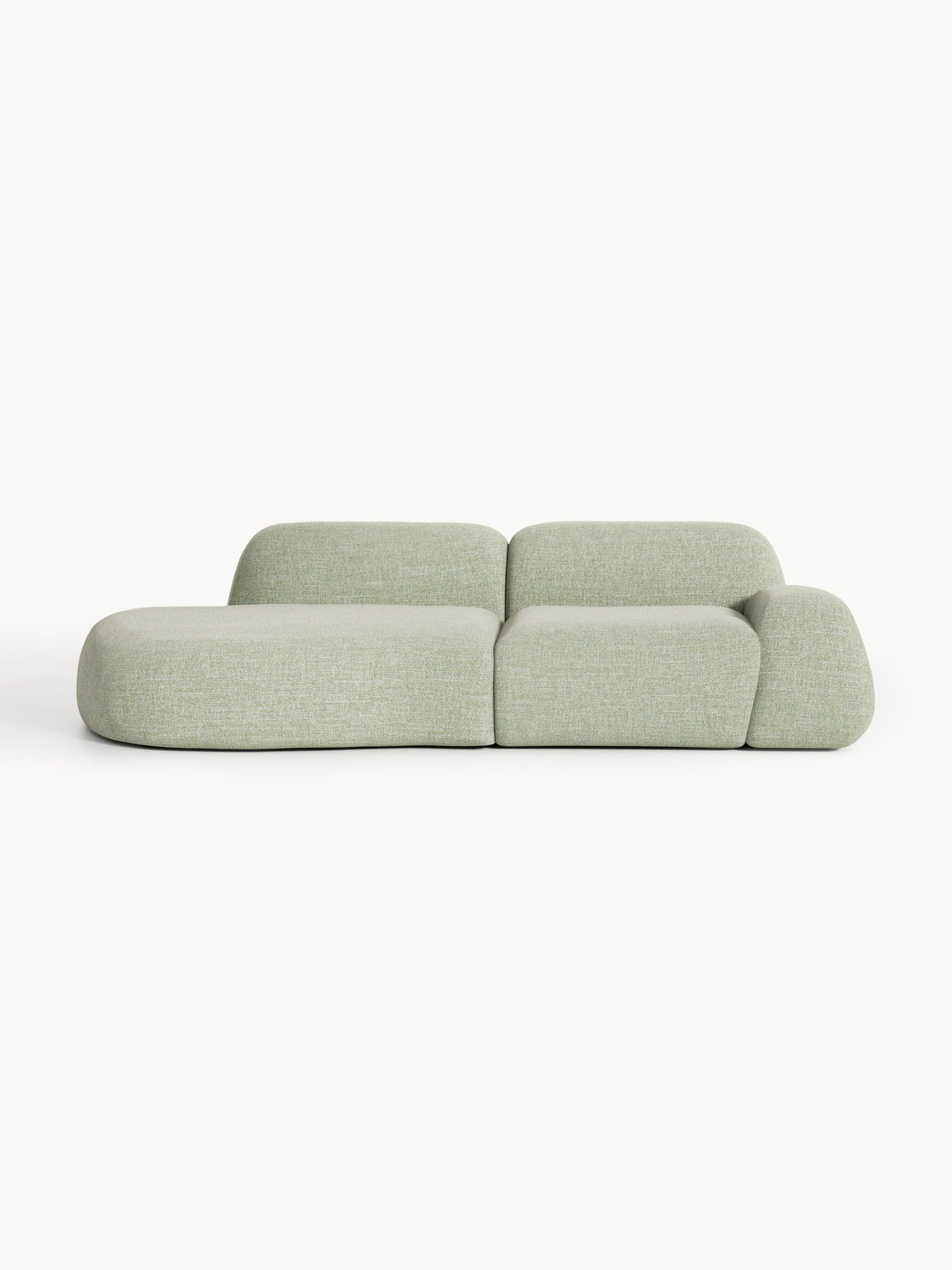 Wolna Modular Bouclé Chaise (3-Seater)