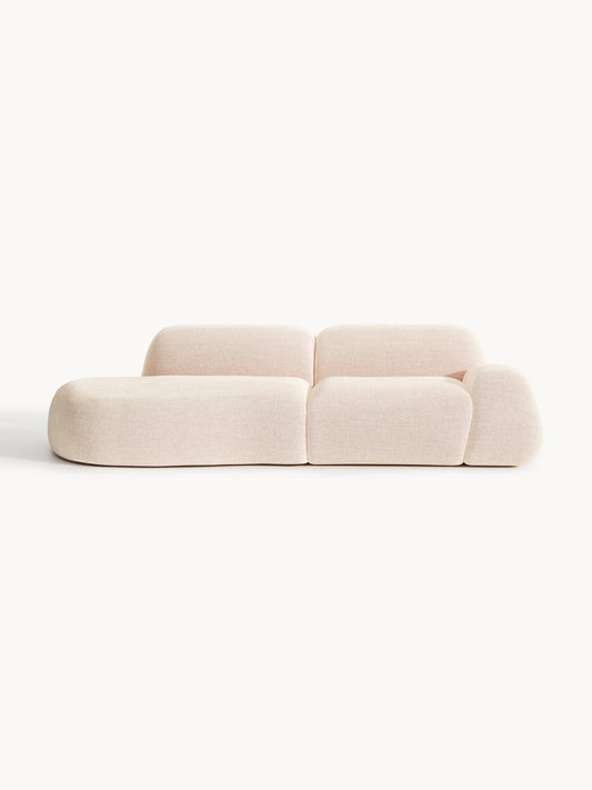 Wolna Modular Bouclé Chaise (3-Seater)