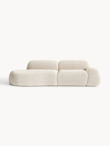 Wolna Modular Bouclé Chaise (3-Seater)