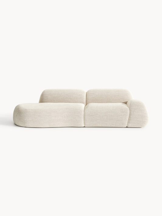 Wolna Modular Bouclé Chaise (3-Seater)