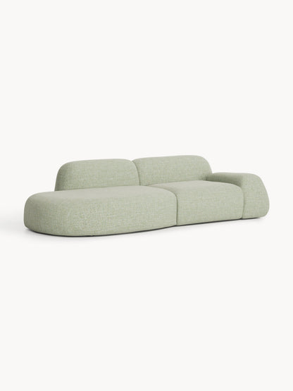 Wolna Modular Bouclé Chaise (3-Seater)