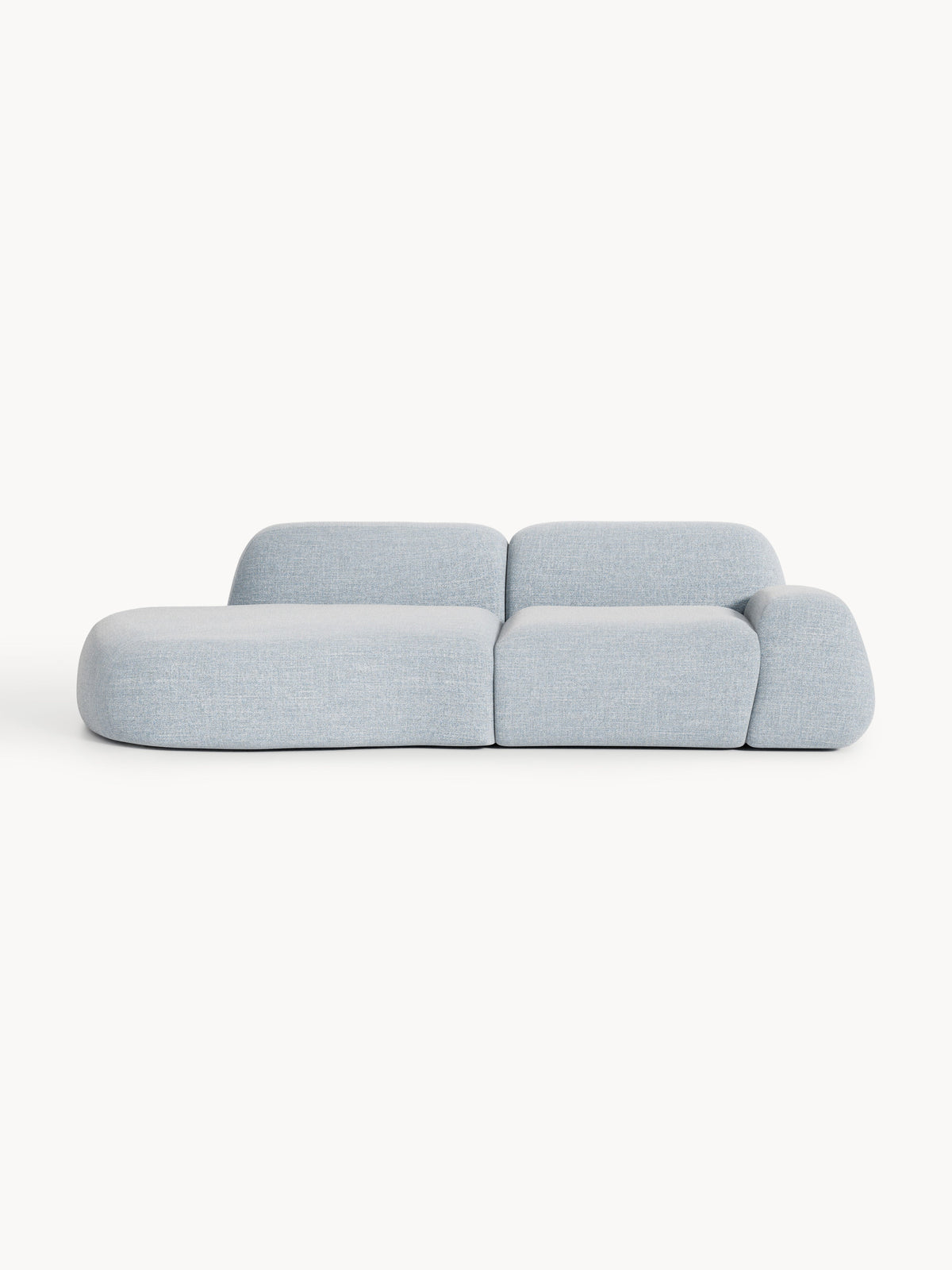 Wolna Modular Bouclé Chaise (3-Seater)