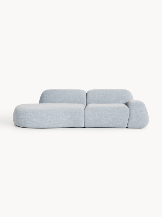 Wolna Modular Bouclé Chaise (3-Seater)