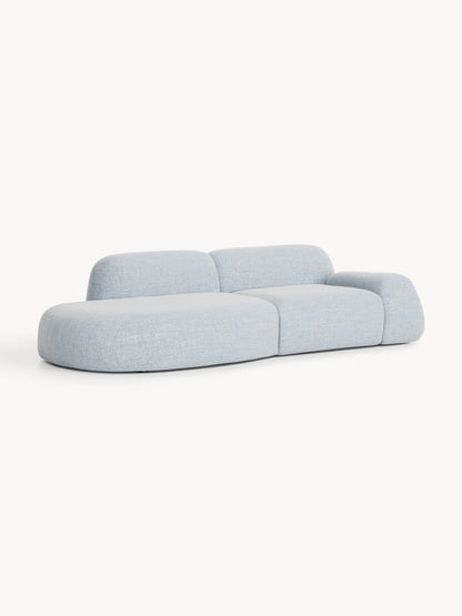 Wolna Modular Bouclé Chaise (3-Seater)