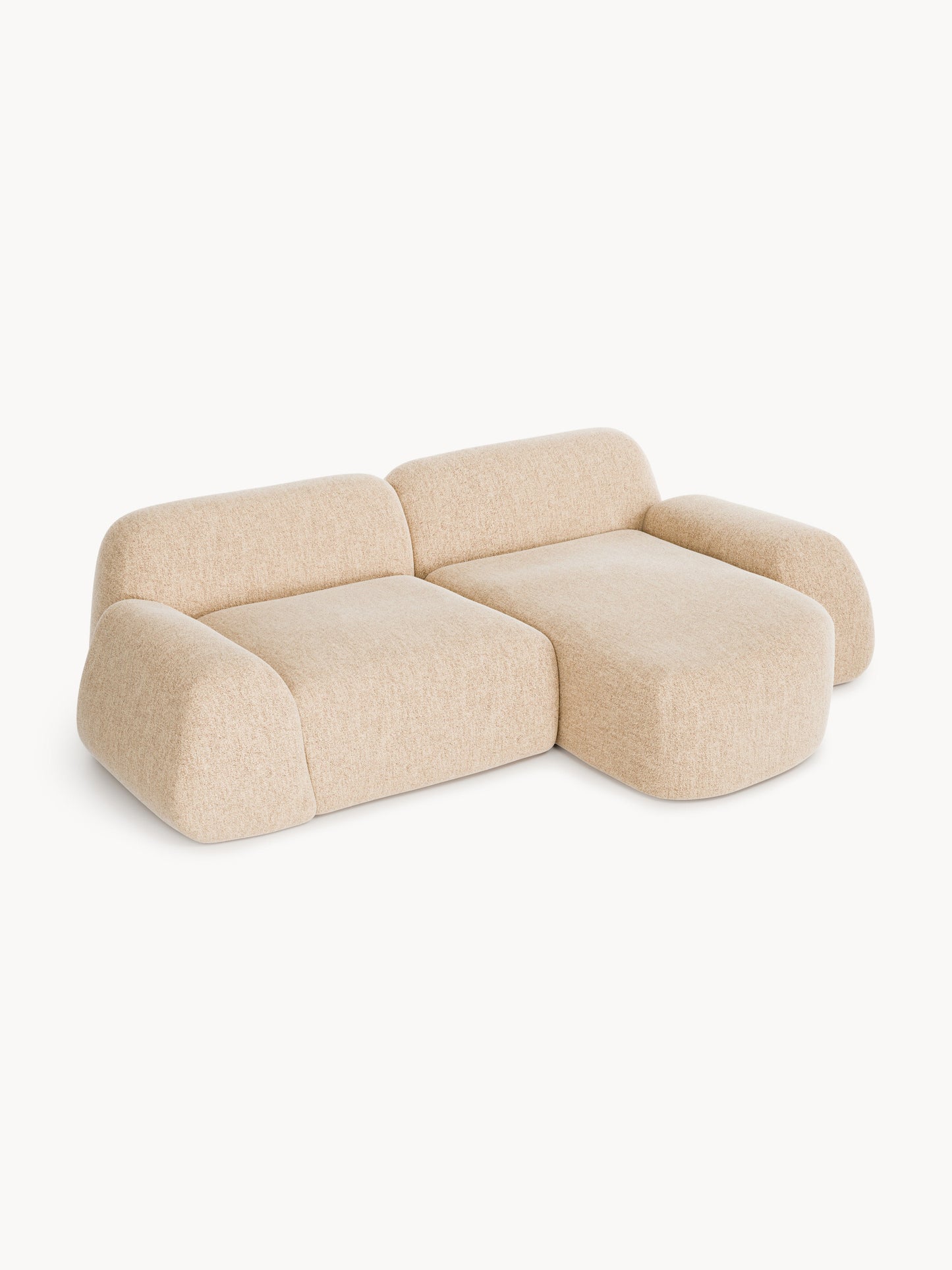 Wolna Modular Bouclé Corner Sofa (3-Seater)