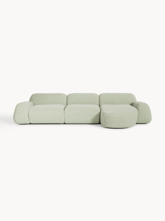Wolna Modular Bouclé Corner Sofa (4-Seater)