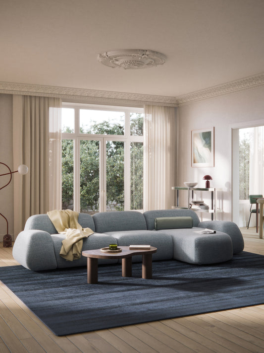 Wolna Modular Bouclé Corner Sofa (4-Seater)