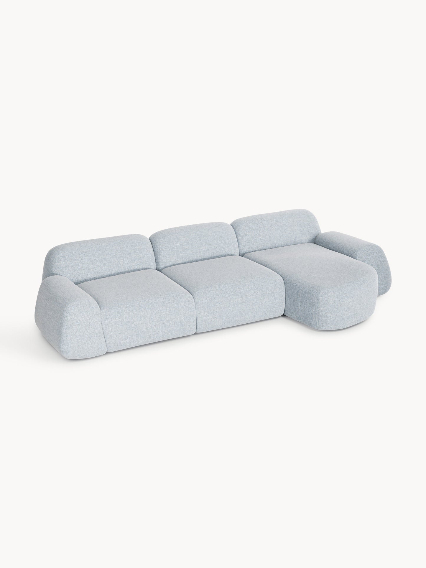 Wolna Modular Bouclé Corner Sofa (4-Seater)