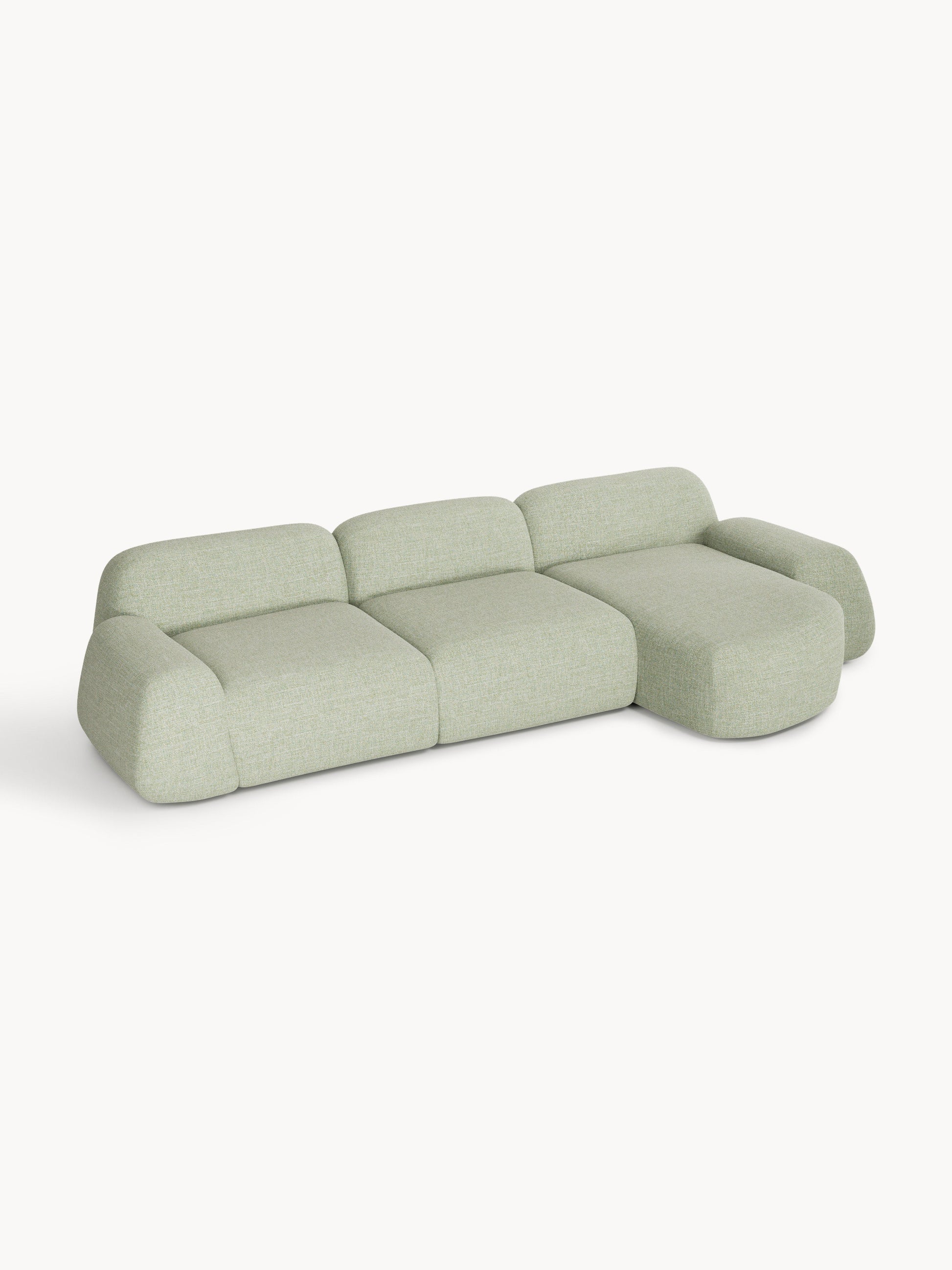 Wolna Modular Bouclé Corner Sofa (4-Seater)