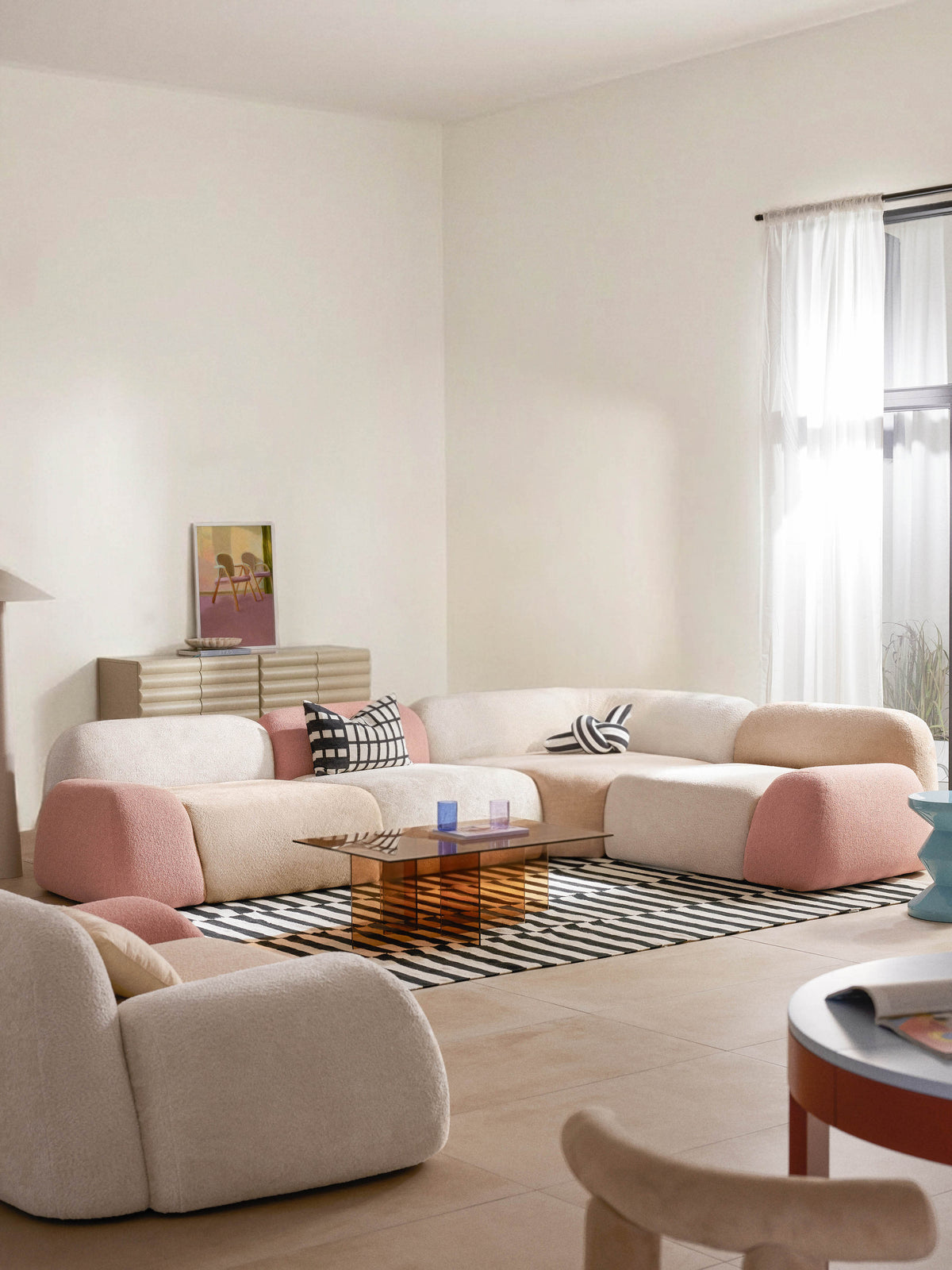 Wolna Modular Corner Sofa (4-Seater), Fuorisalone Edition