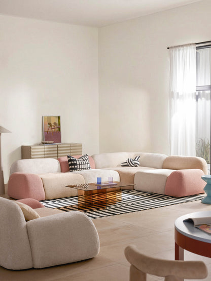 Wolna Modular Corner Sofa (4-Seater), Fuorisalone Edition