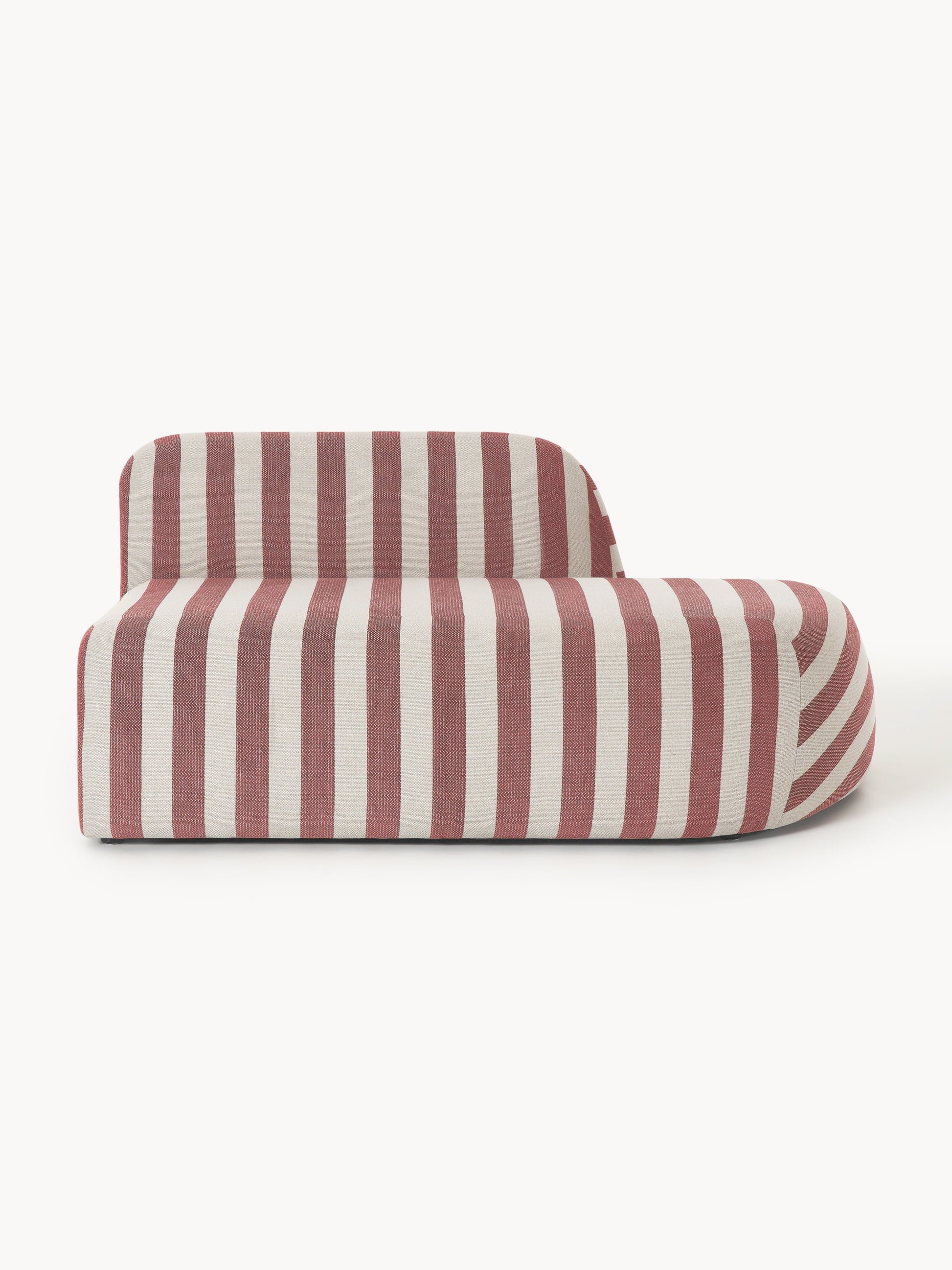Wolna Striped Chaise Module