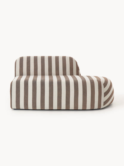 Wolna Striped Chaise Module