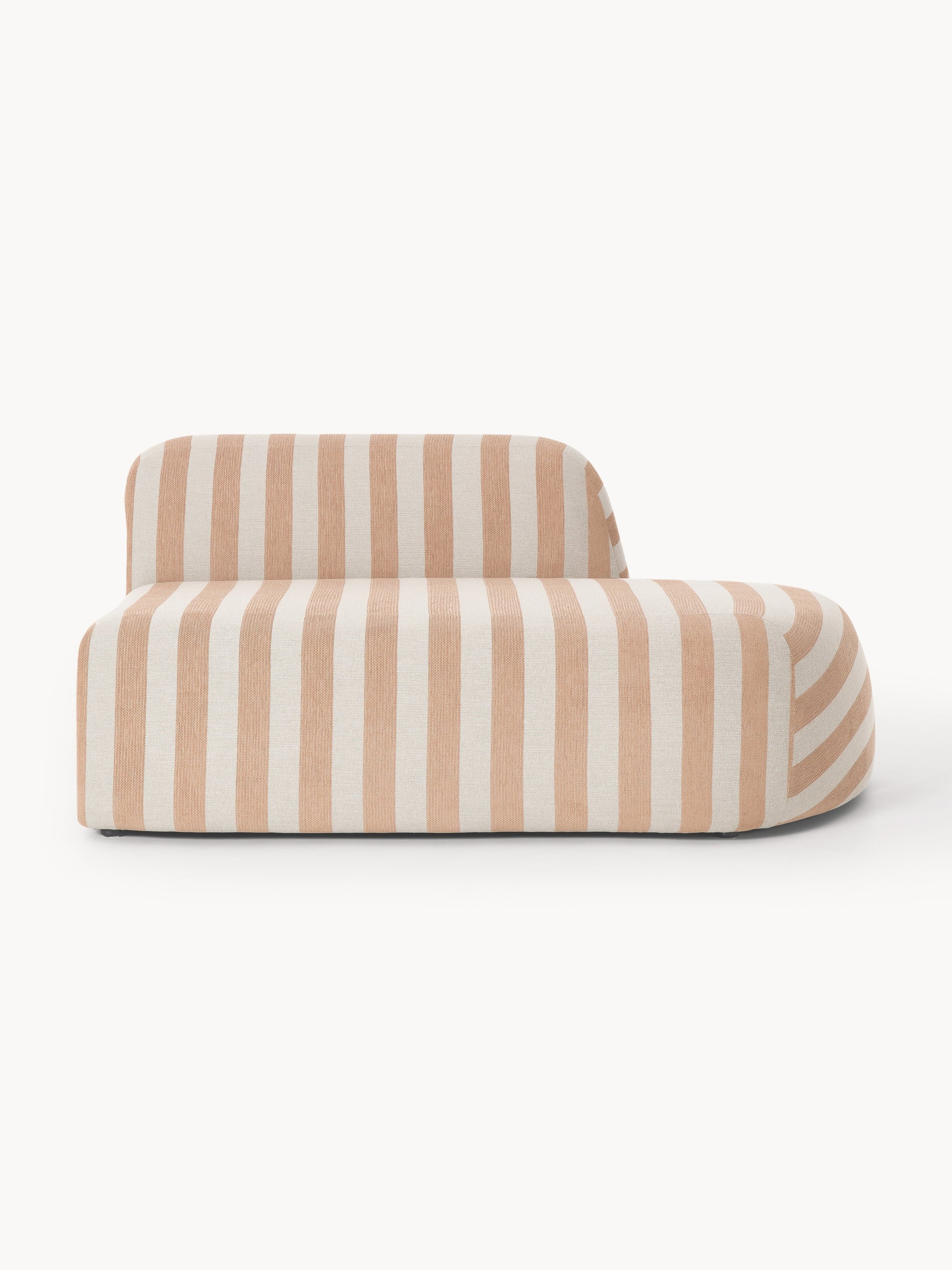 Wolna Striped Chaise Module