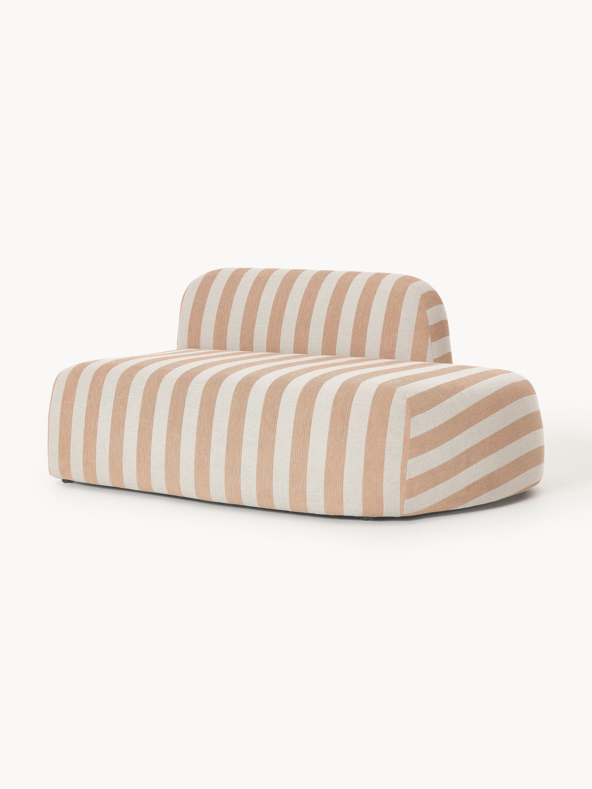 Wolna Striped Chaise Module