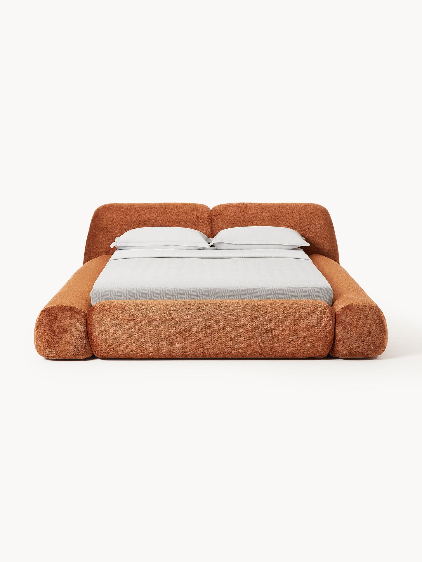 Wolna Teddy Bouclé Upholstered Bed